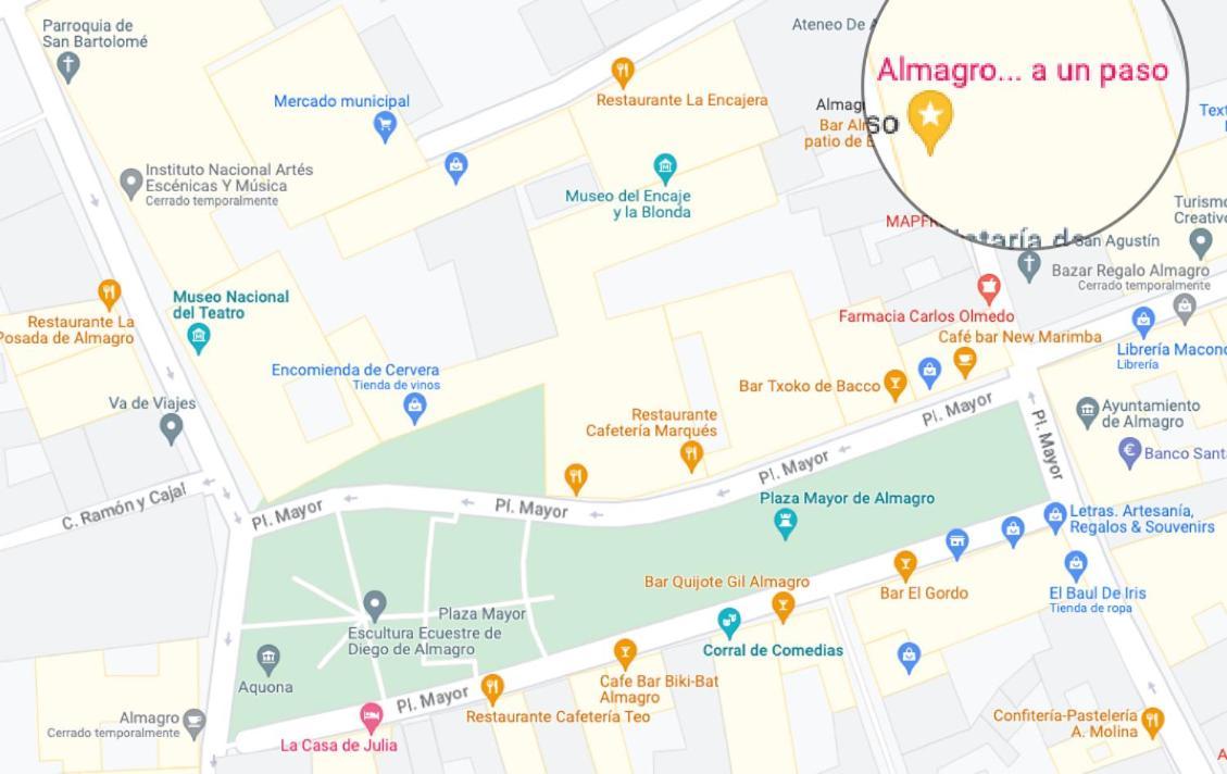 Almagro Suite-A Un Paso Exteriér fotografie